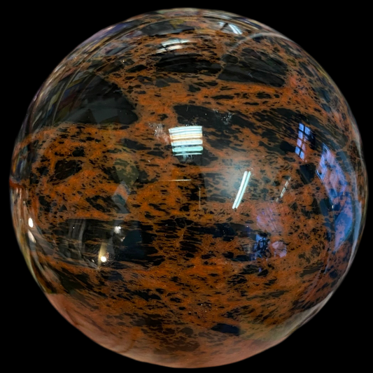 Obsidian Sphere 770 g 9 cm