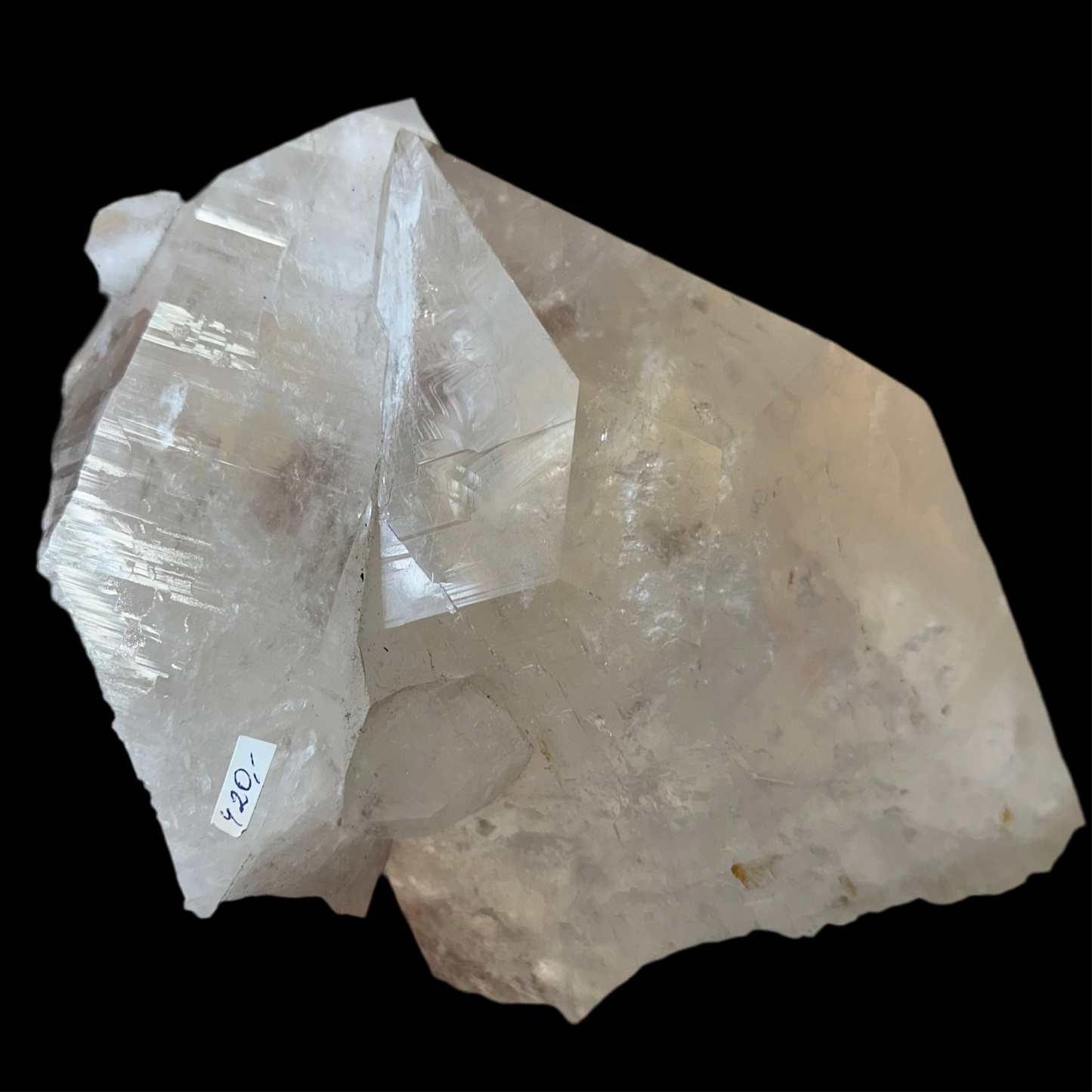 Kvarca kristāls 3500 g; 23 x 15 x 11