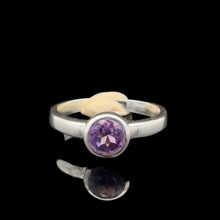 Load image into Gallery viewer, Кольцо Аметист 16,5 размер , серебро 925
