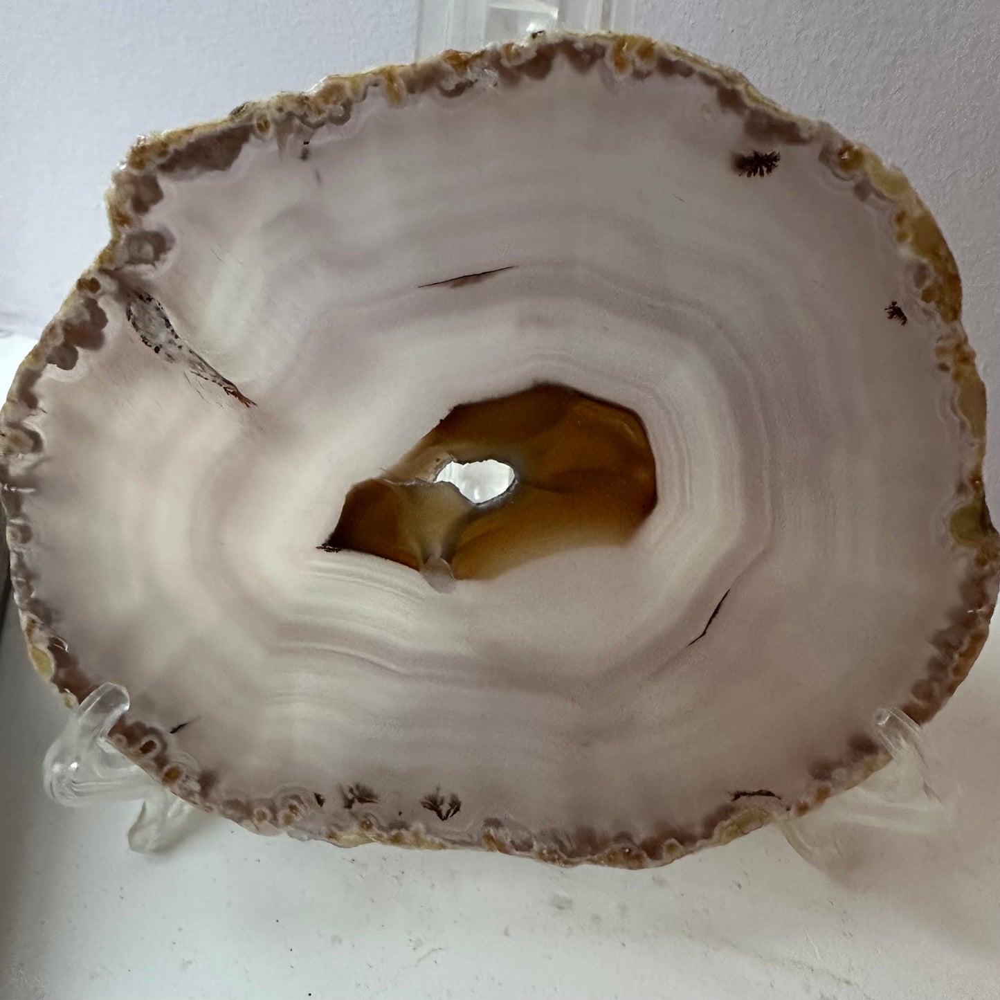 Agate Slice 130 g 15 cm