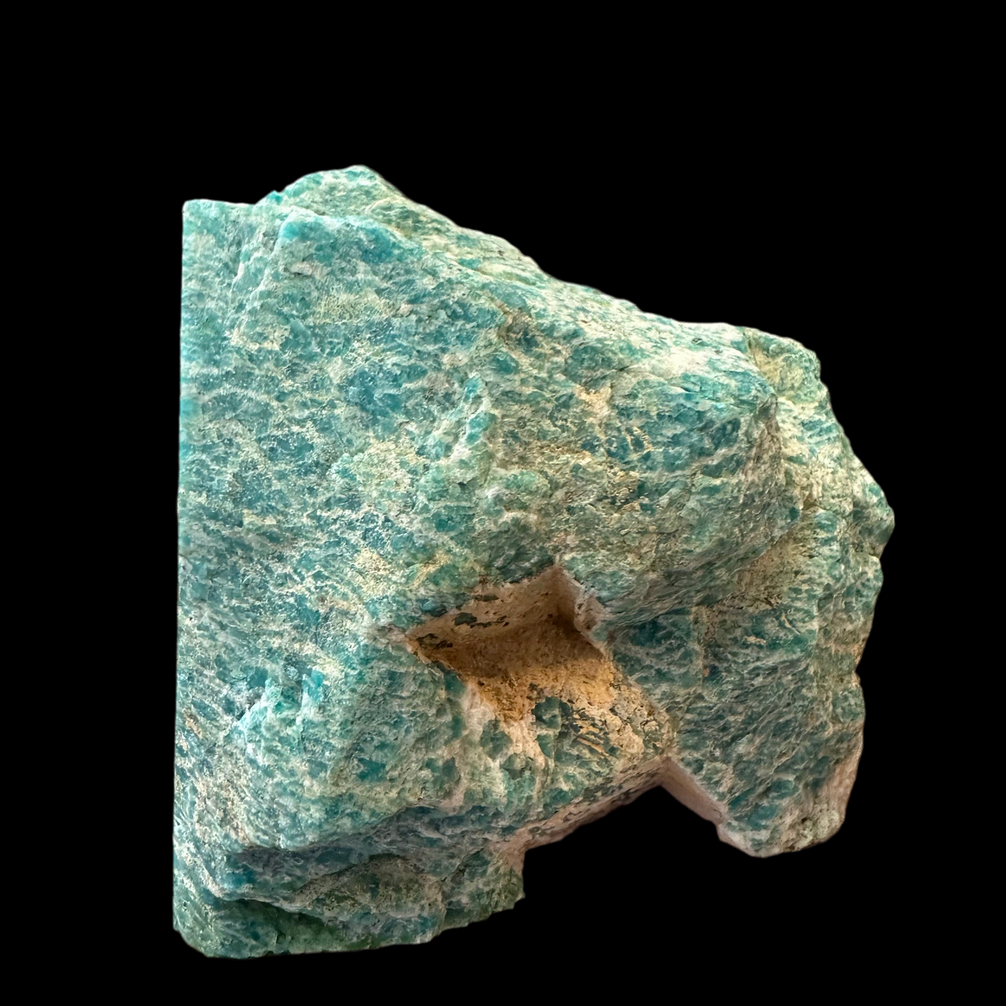 Amazonite 370 g 11 × 7 cm