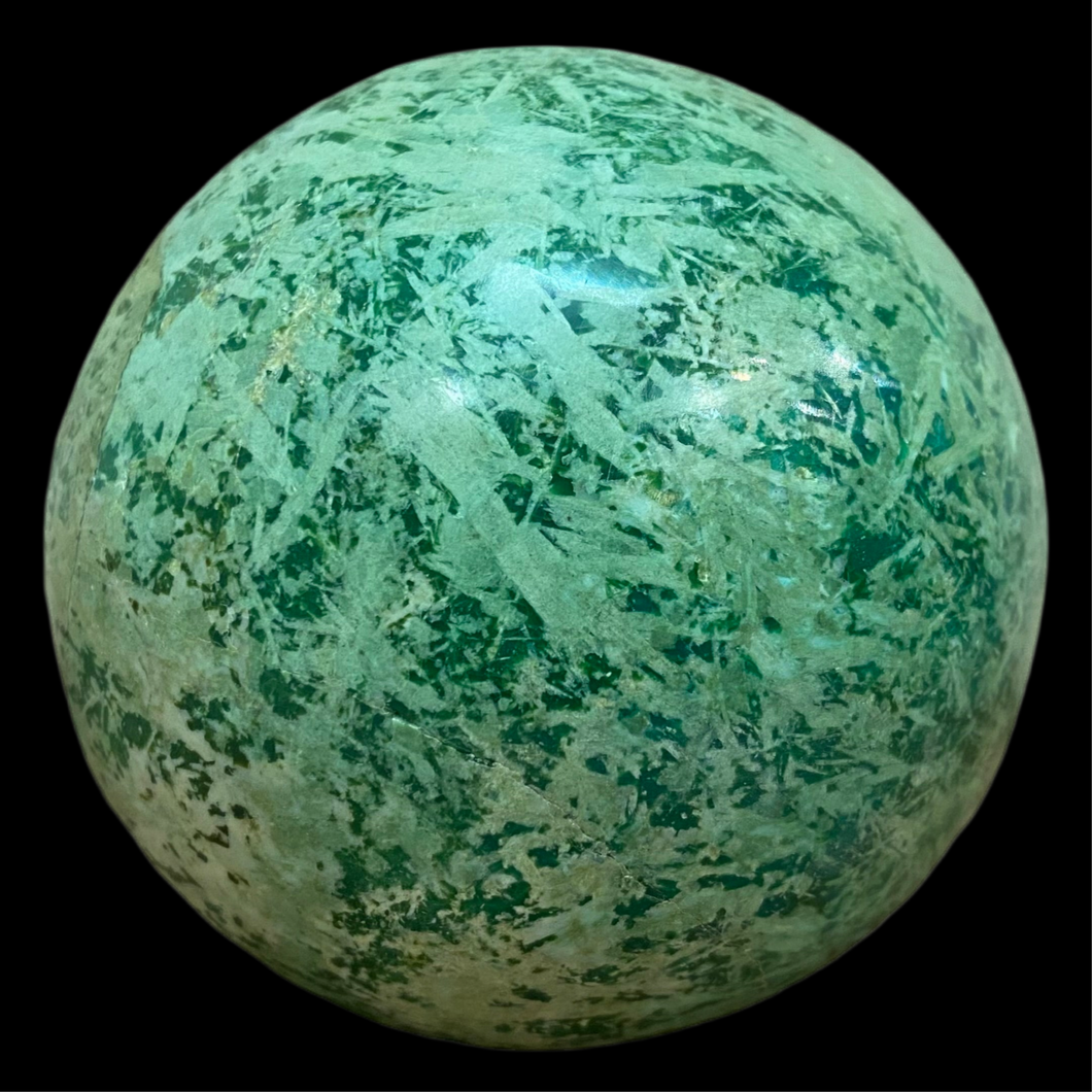 Chrysocolla ball 453 grams 75 mm