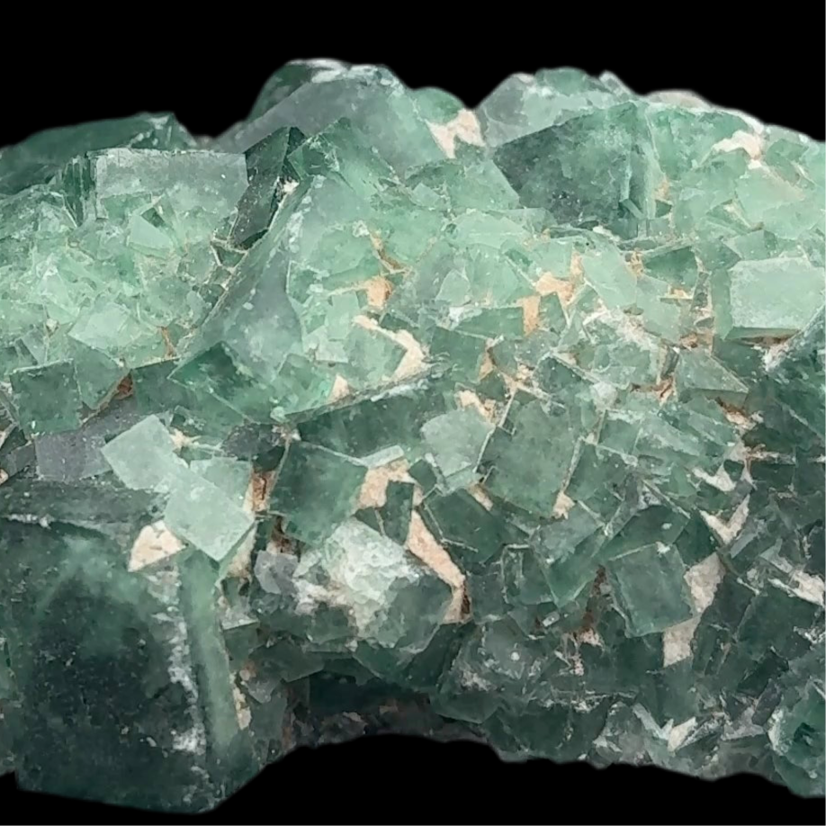 Флюорит флюоресцирующий, 120 мм длина, 347 грамм