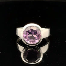 Загрузить изображение в средство просмотра галереи, Кольцо Аметист 18,5 размер ;серебро 925
