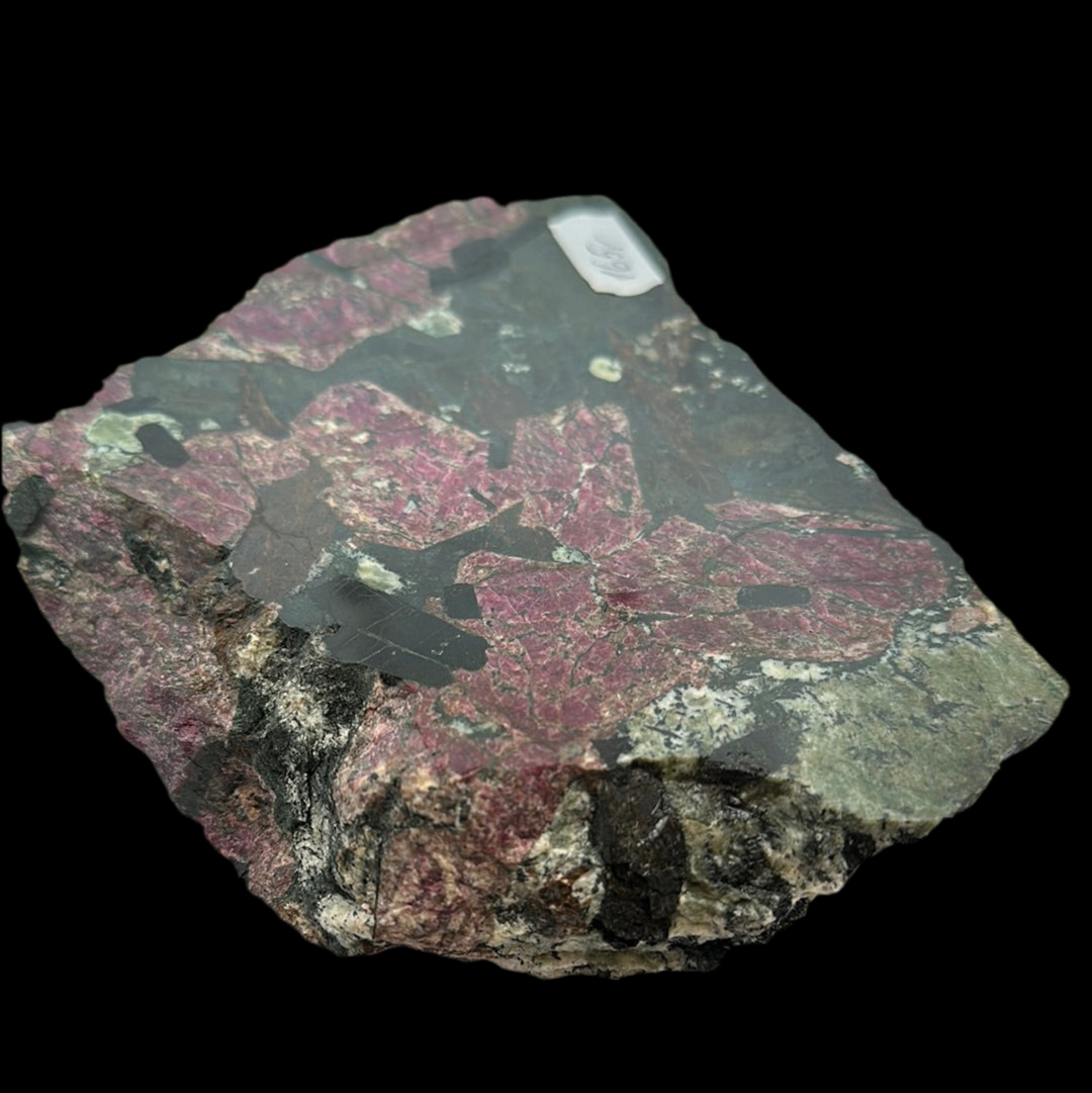 Eudialyte Aegirine Astrophyllite Apatite 14 × 11 × 3 cm