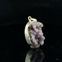 Load image into Gallery viewer, Grape Agate Pendant, 9.5g, 2 x 4cm; 925 Sterling Silver
