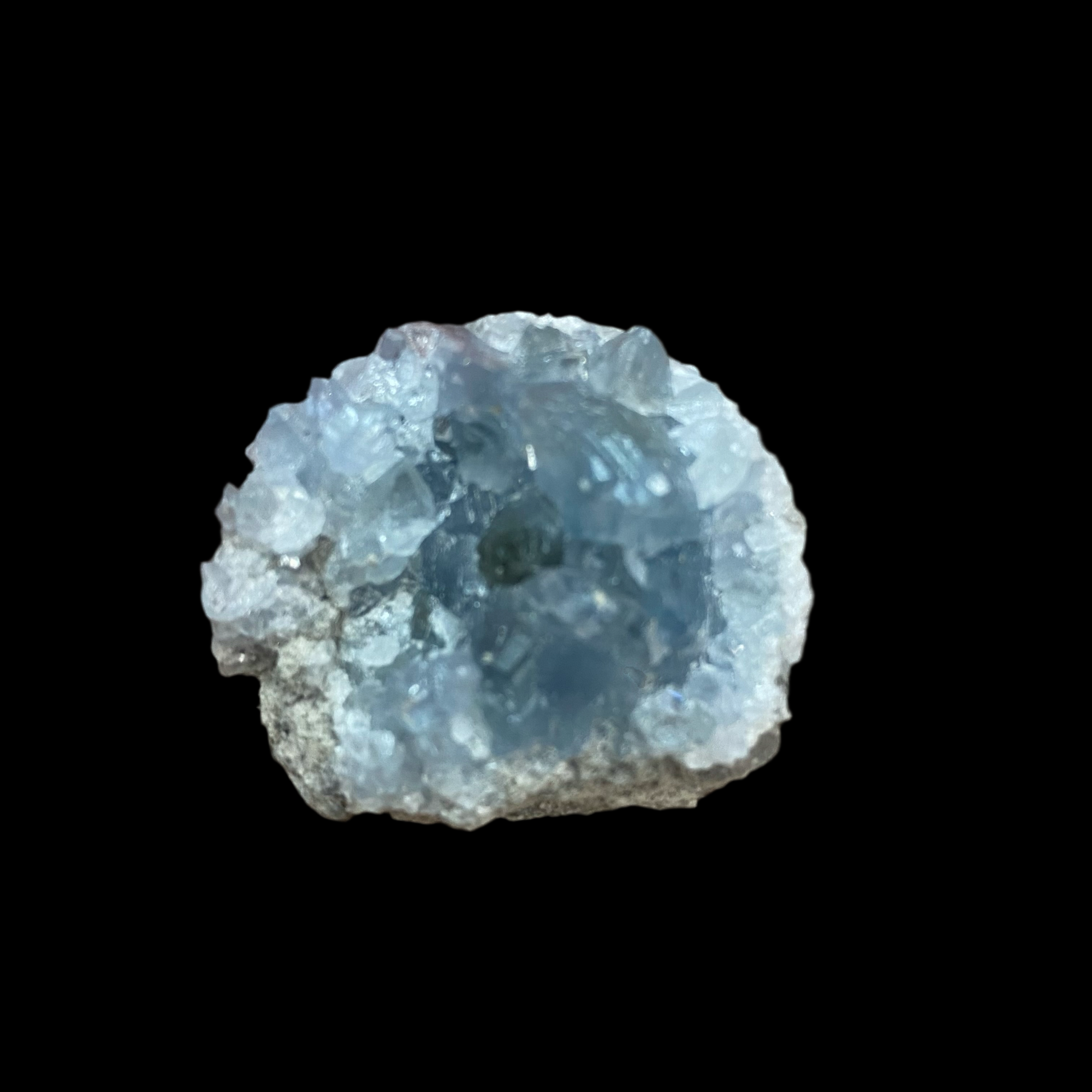 Celestite Crystal 51 g 3×4 cm