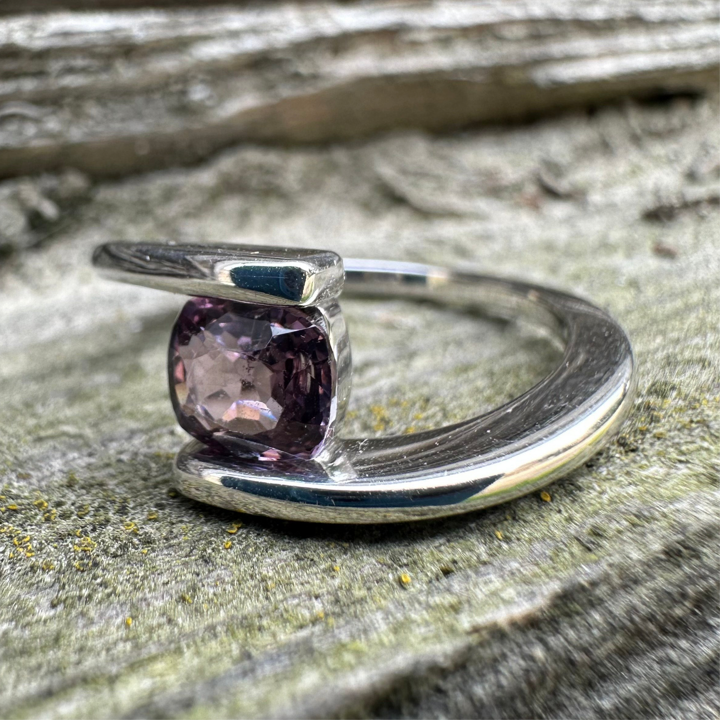 Spinel Ring Gold 585 Size 17 2 ct