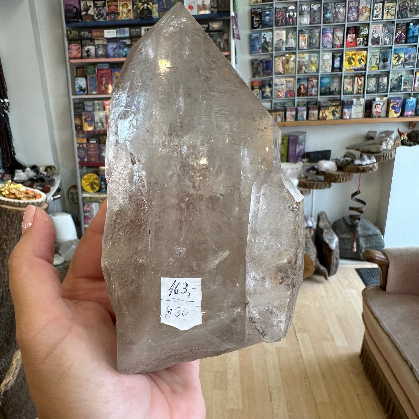 Кристалл Кварц 1350 ; 17 на 8,5 см