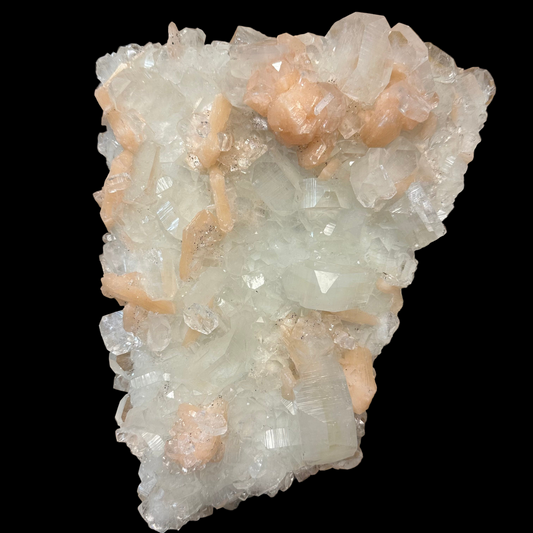 Apophyllite Druze 3200 g 25 × 20 × 3 cm