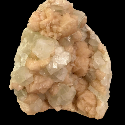 Apophyllite Stilbite Crystal Formation 3300 g 21 × 18 × 5 cm