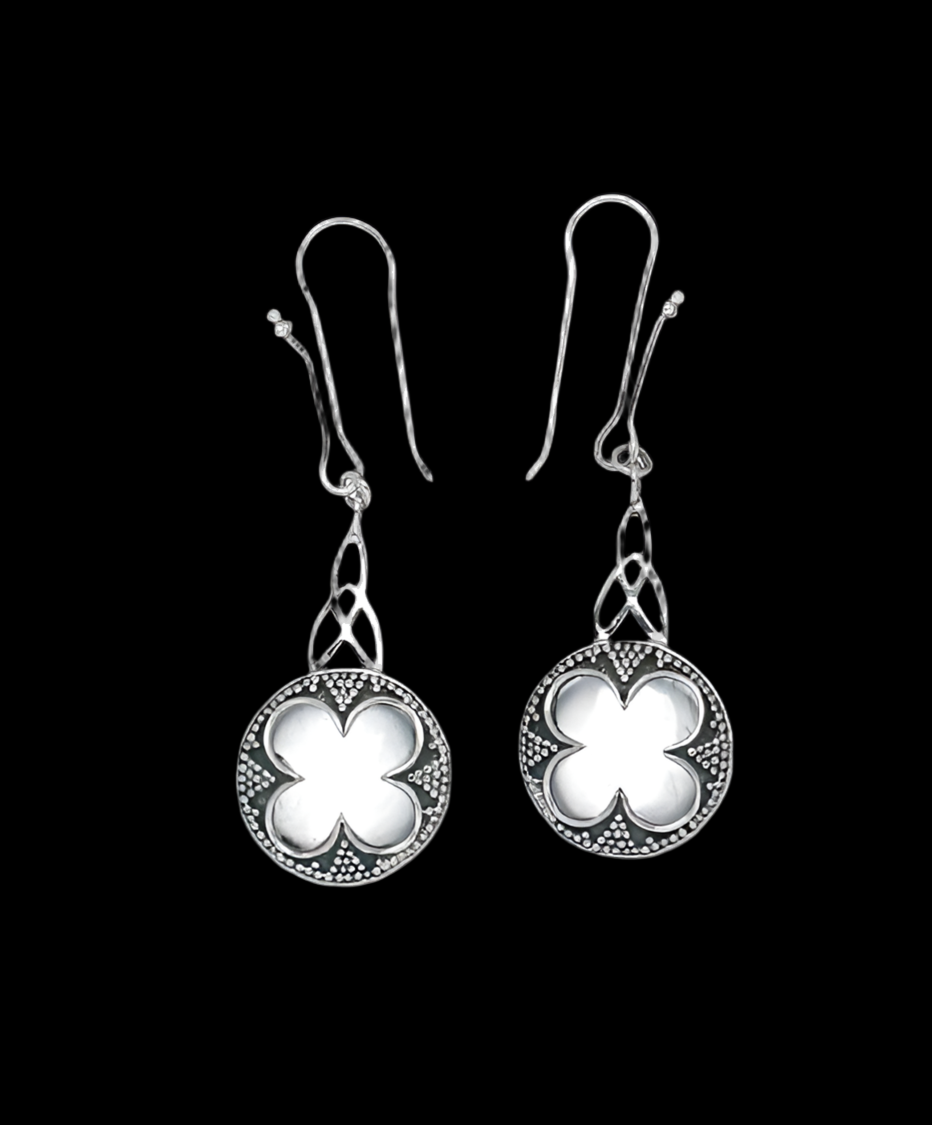 Lemurian Quartz Earrings Silver 925