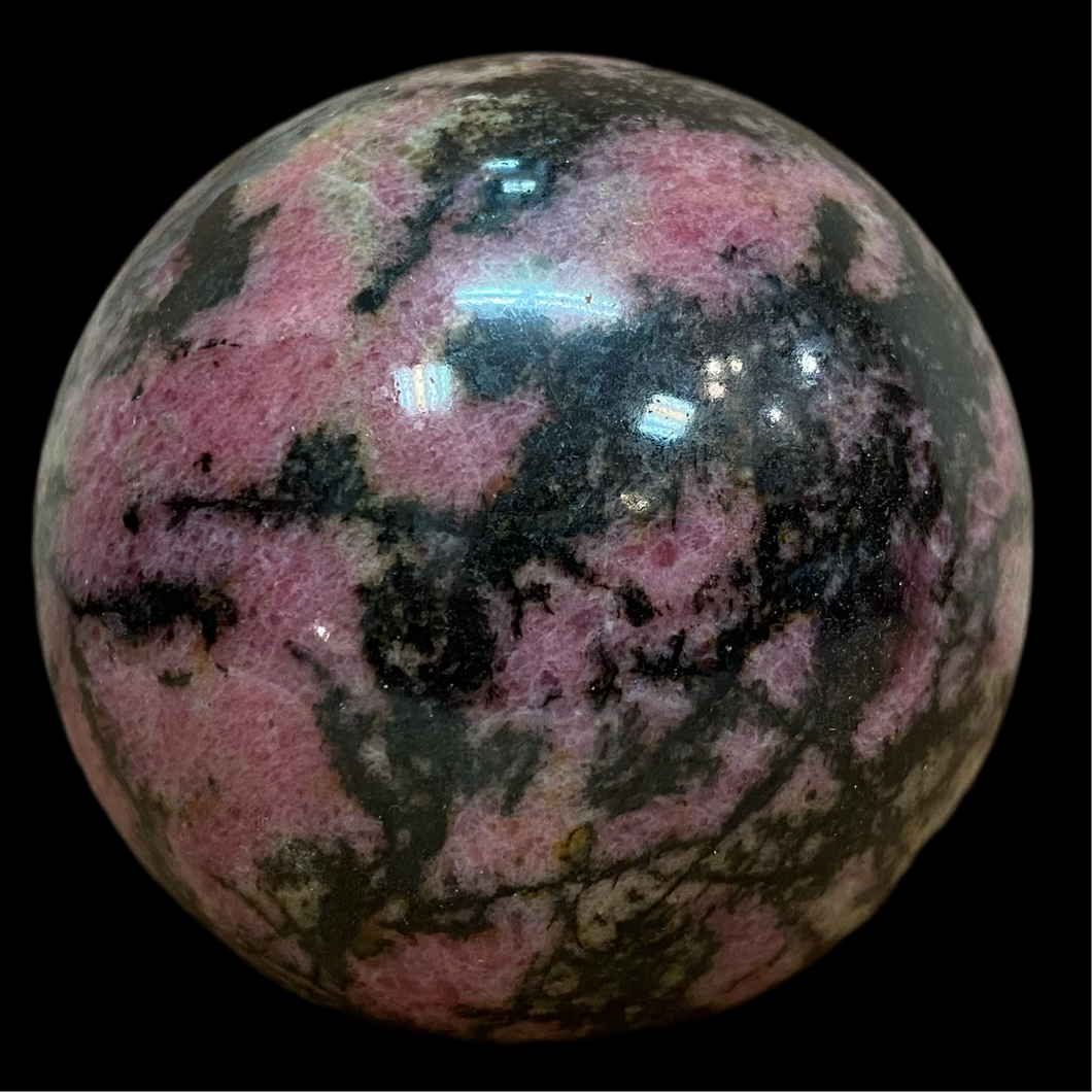 Ball Rhodonite 65 mm 600 gr 
