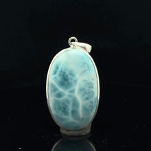 Load image into Gallery viewer, Larimar pendant 20 gr, 3 by 5 cm
