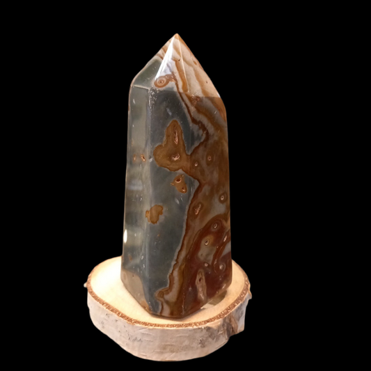 Яшма 455г, 12,5см