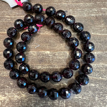 Load image into Gallery viewer, Pyrope garnet, faceted 10 mm 41 beads
