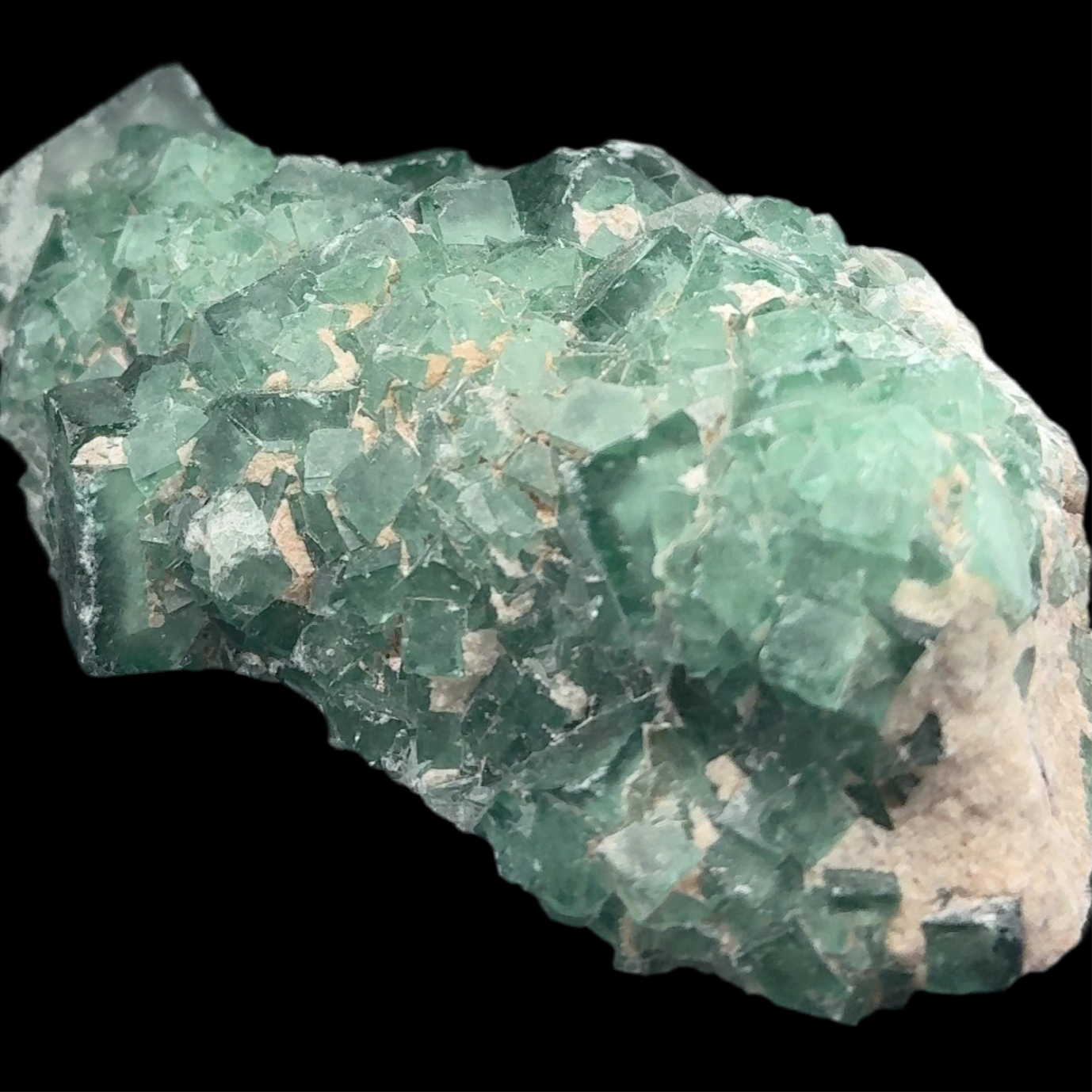 Флюорит флюоресцирующий, 120 мм длина, 347 грамм