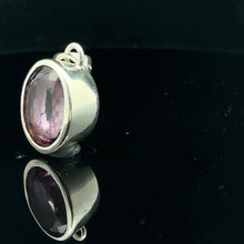 Load image into Gallery viewer, Amethyst pendant 14.5 g, 3 by 1.5 cm
