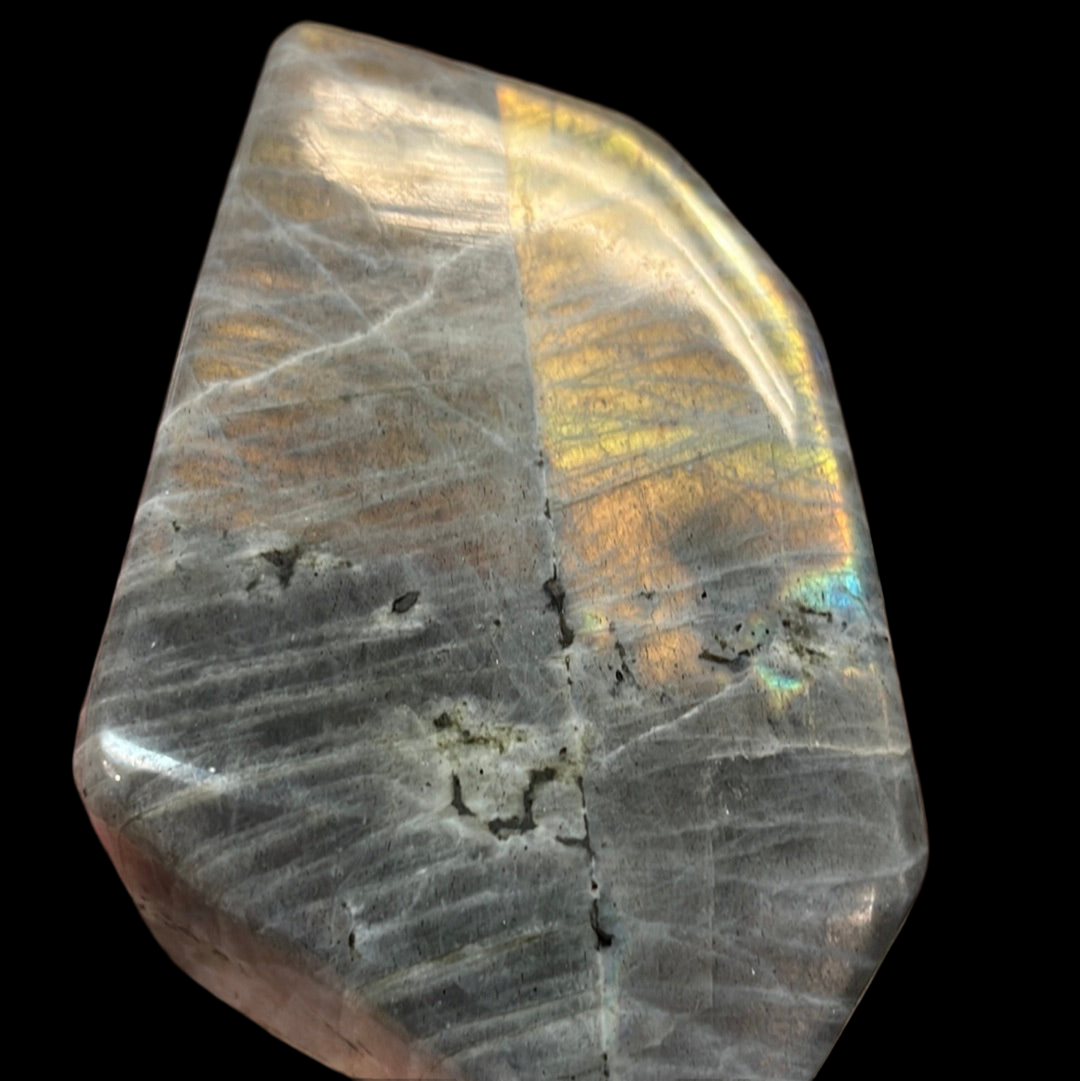 Лабрадорит (Мадаскар) 476г, 12х3,5х6,5см