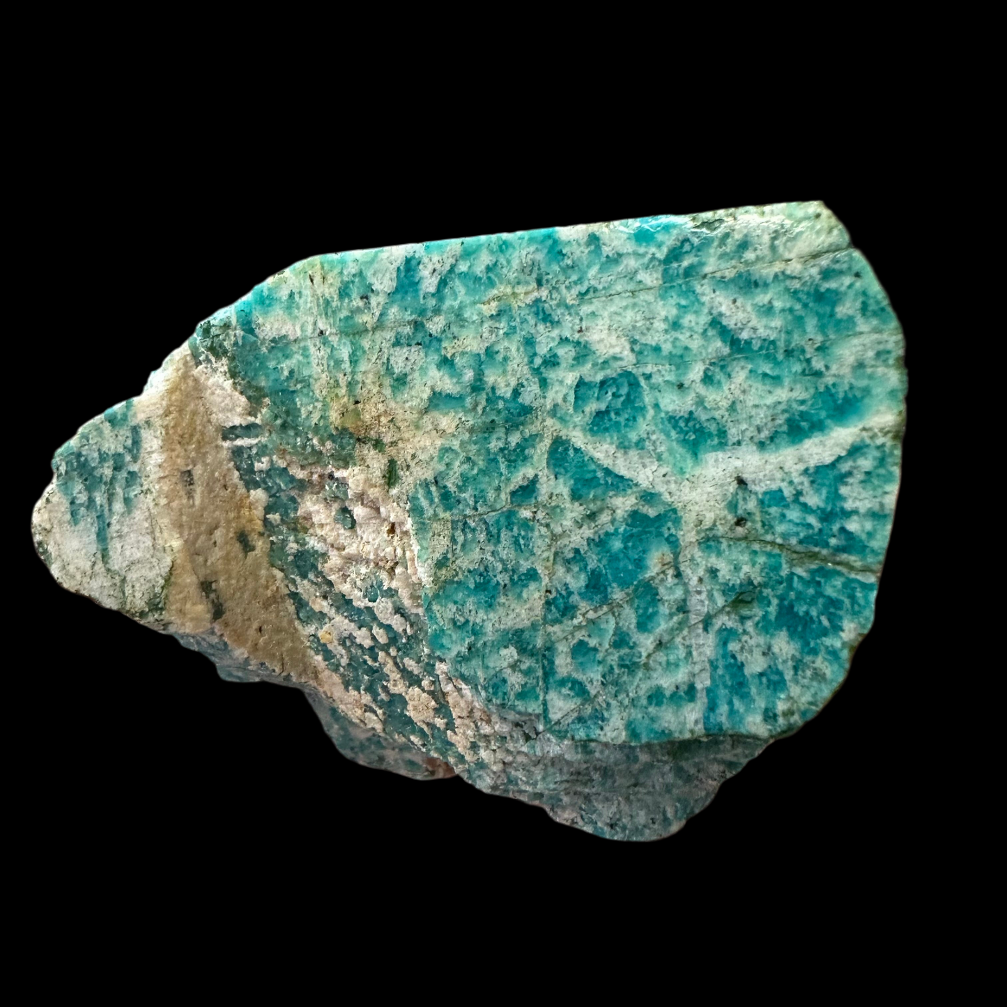 Amazonite 370 g 11 × 7 cm