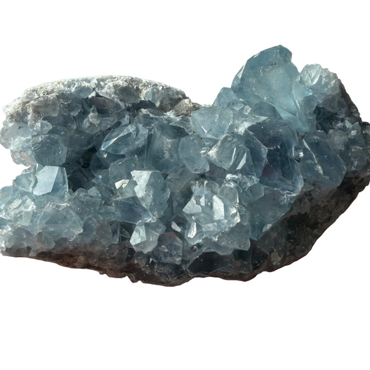 Celestine Druze 1100 g 18 × 9 × 6 cm