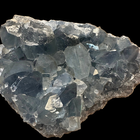 Celestine Druze 170 g 17 × 9 × 7 cm