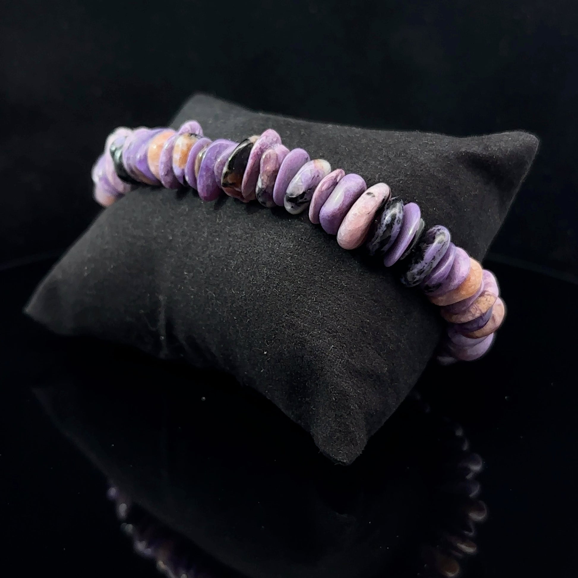 Charoite Bead Bracelet 64 Beads