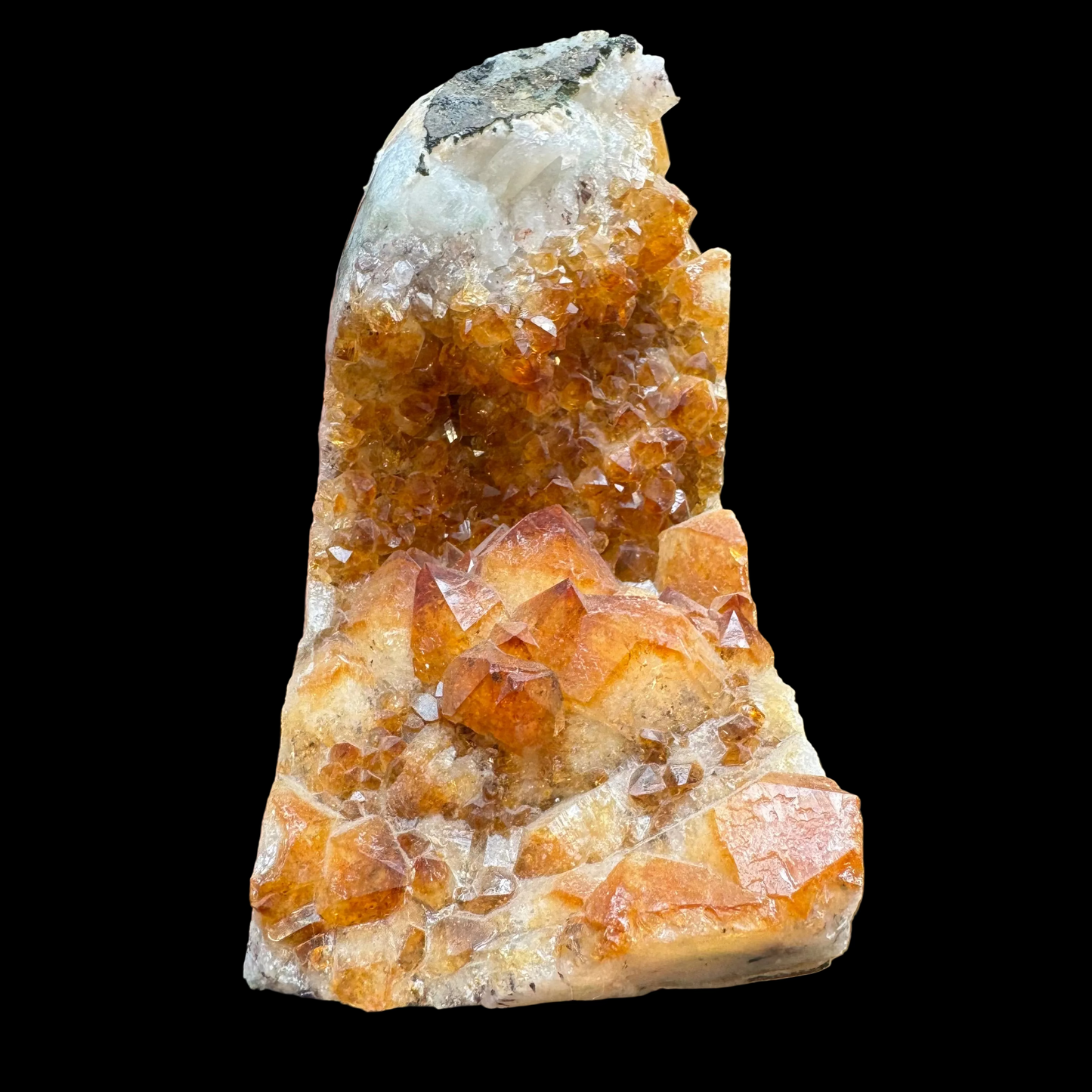 Citrine Druse 14.5×7×10 cm 1230 g