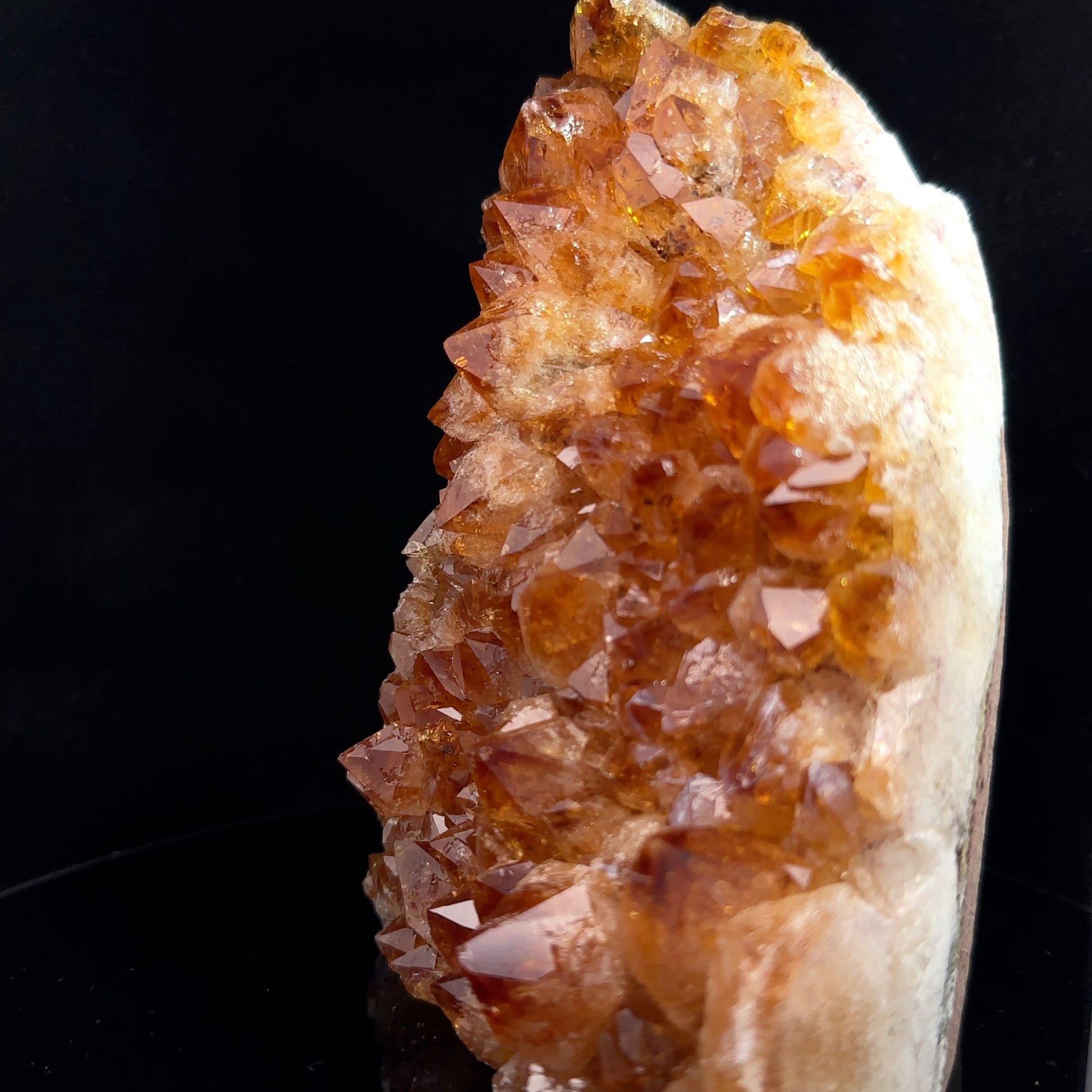 Citrine Druze 860 g 12 × 8 × 8 cm