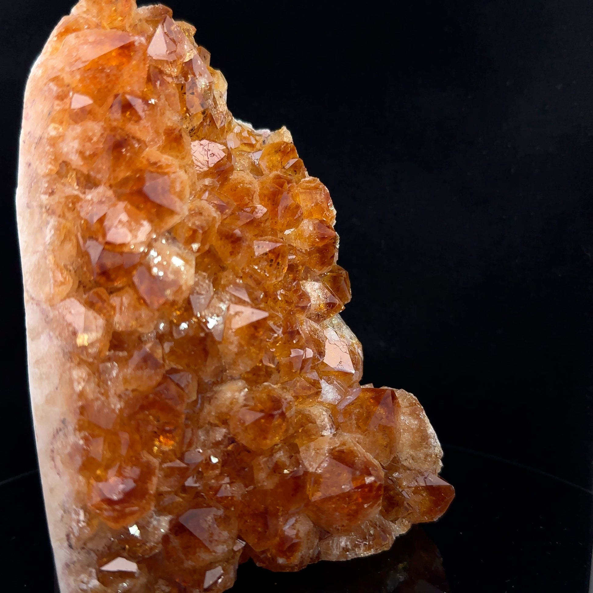 Citrine Druze 860 g 12 × 8 × 8 cm