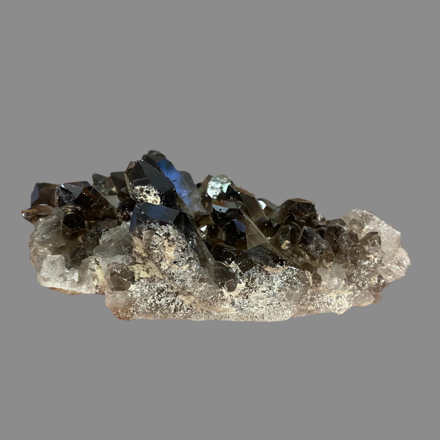 Morion Crystal Brazil 215 g 10 × 3 cm