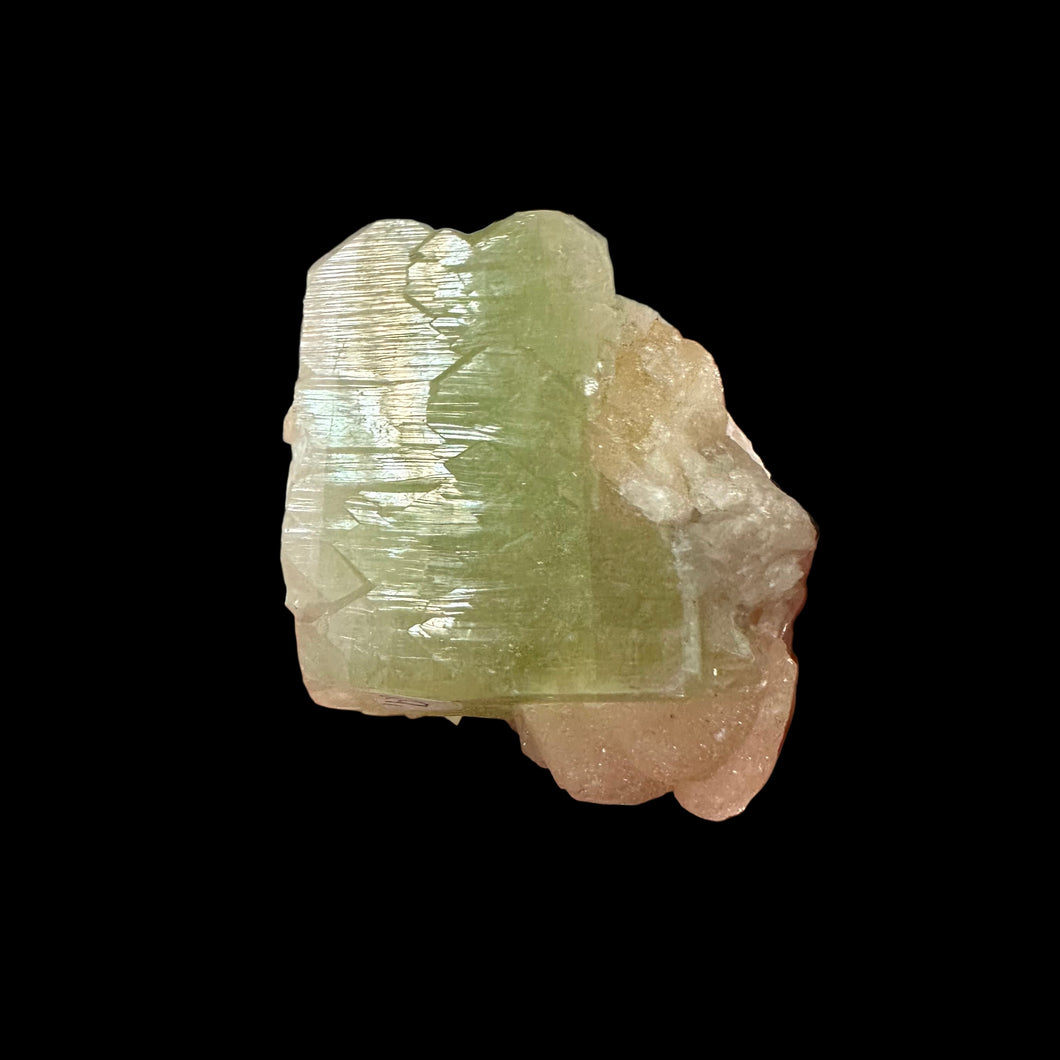 Апофиллит кристалл  6 на 6 на 3 см