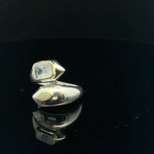 Load image into Gallery viewer, Odular and opal ring, size 17, 6 g; 925 sterling silver

