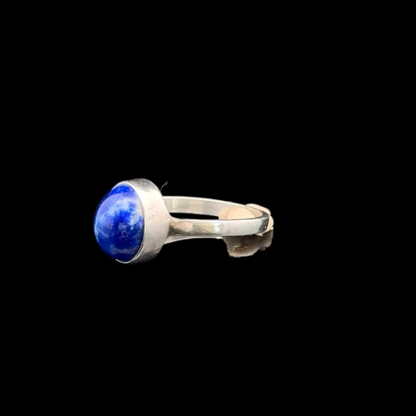 Lapis Lazuli Ring 9×10 mm Size 17 3 g Silver 925