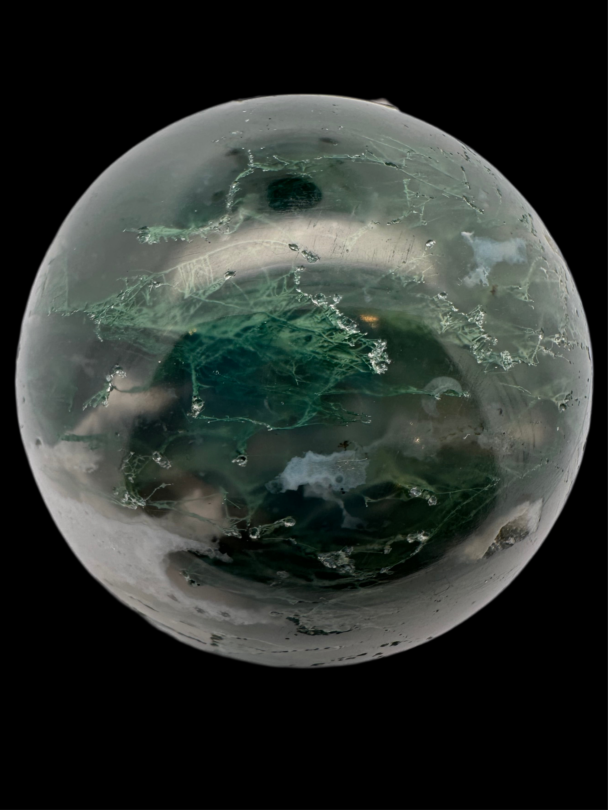 Moss Agate Sphere 