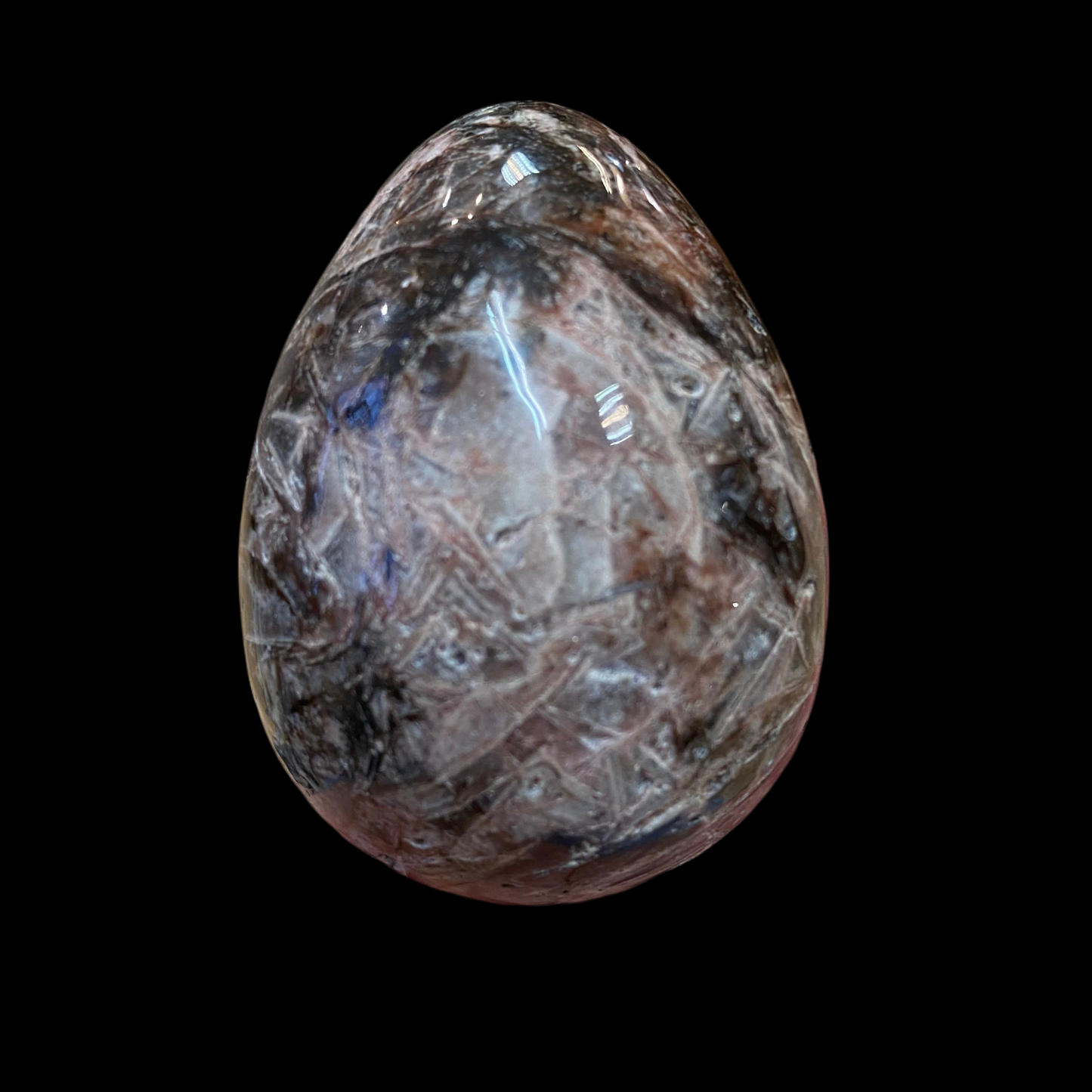 Olu jaspis, 228 g, 6,5 cm
