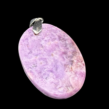 Загрузить изображение в средство просмотра галереи, Кулон Чароит 10 на 18 на 50 мм
