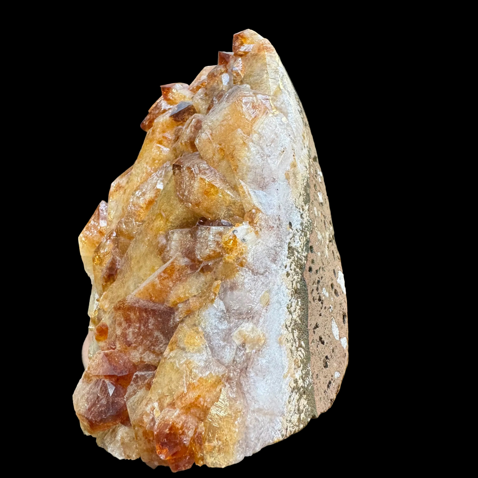 Citrine Druse 14×9×10 cm 1225 g