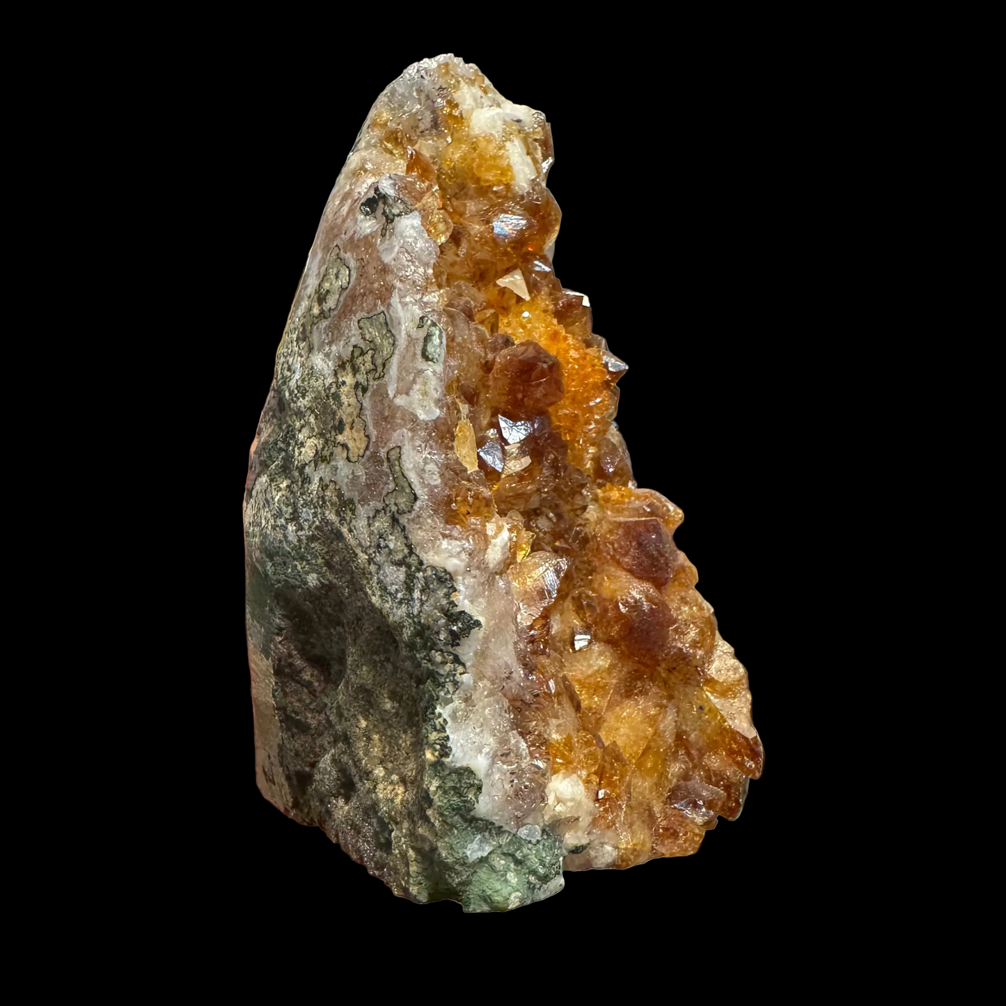 Citrine Druse 10×5×6 cm 410 g