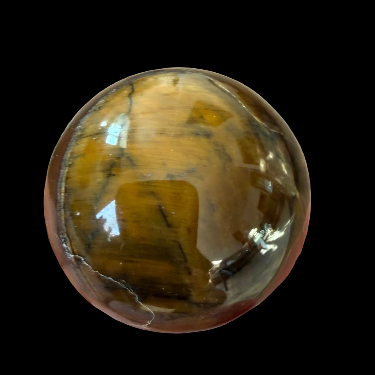 Tiger Eye Sphere