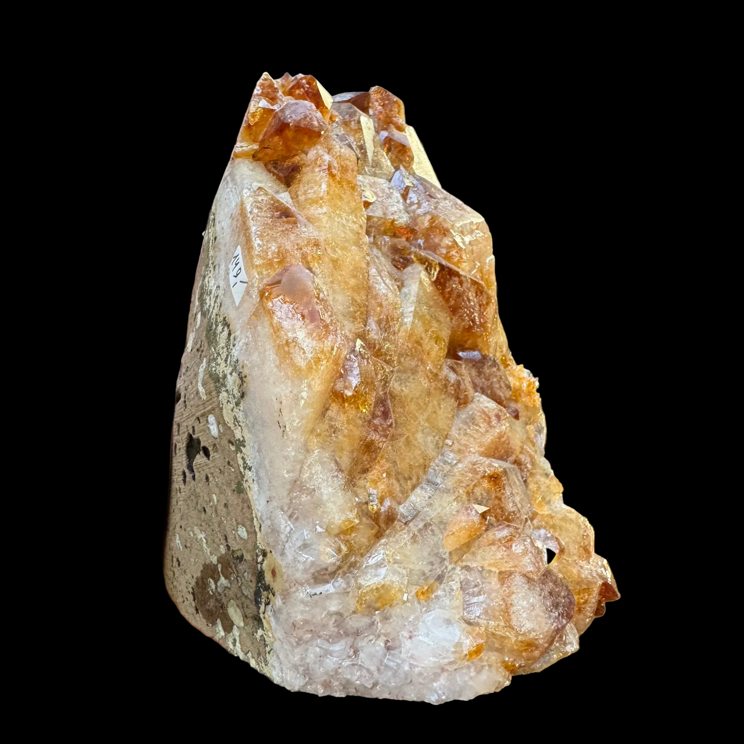Citrine Druse 14×9×10 cm 1225 g