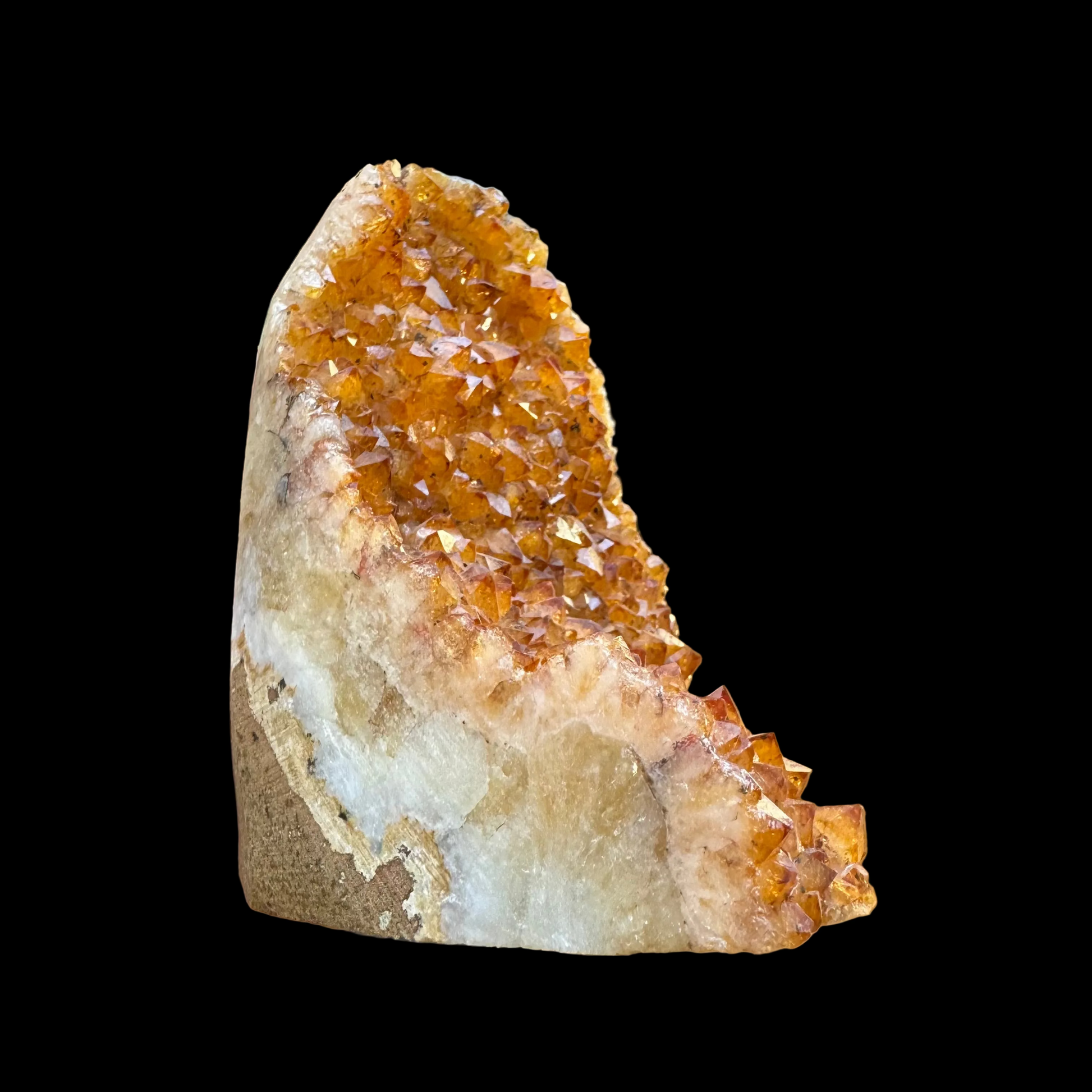 Citrine Druse 14×8.5×10 cm 1250 g