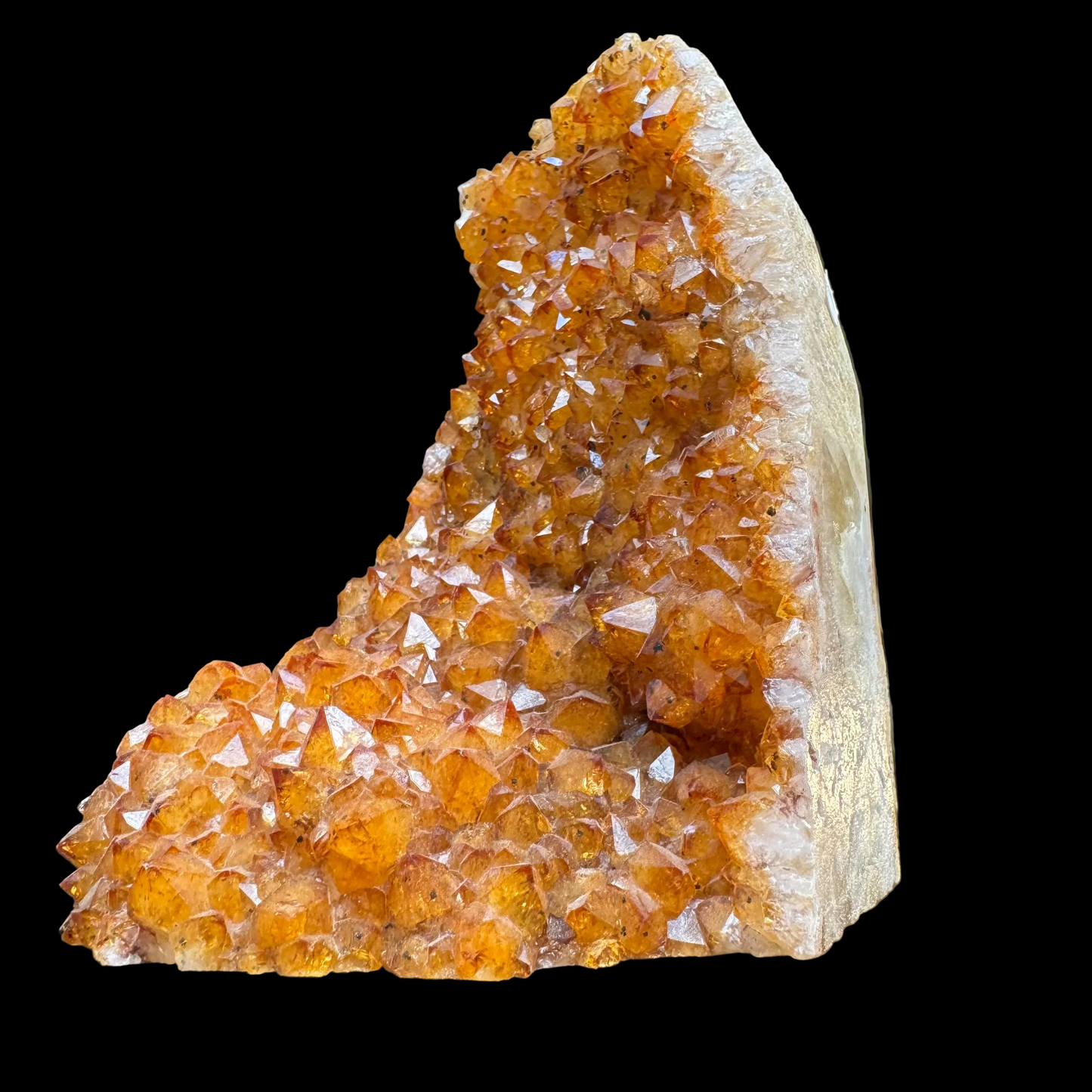Citrine Druse 14×8.5×10 cm 1250 g