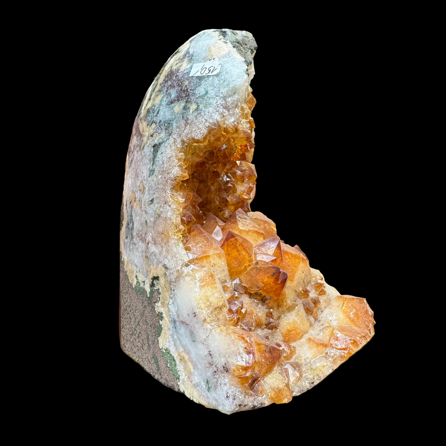 Citrine Druse 14.5×7×10 cm 1230 g