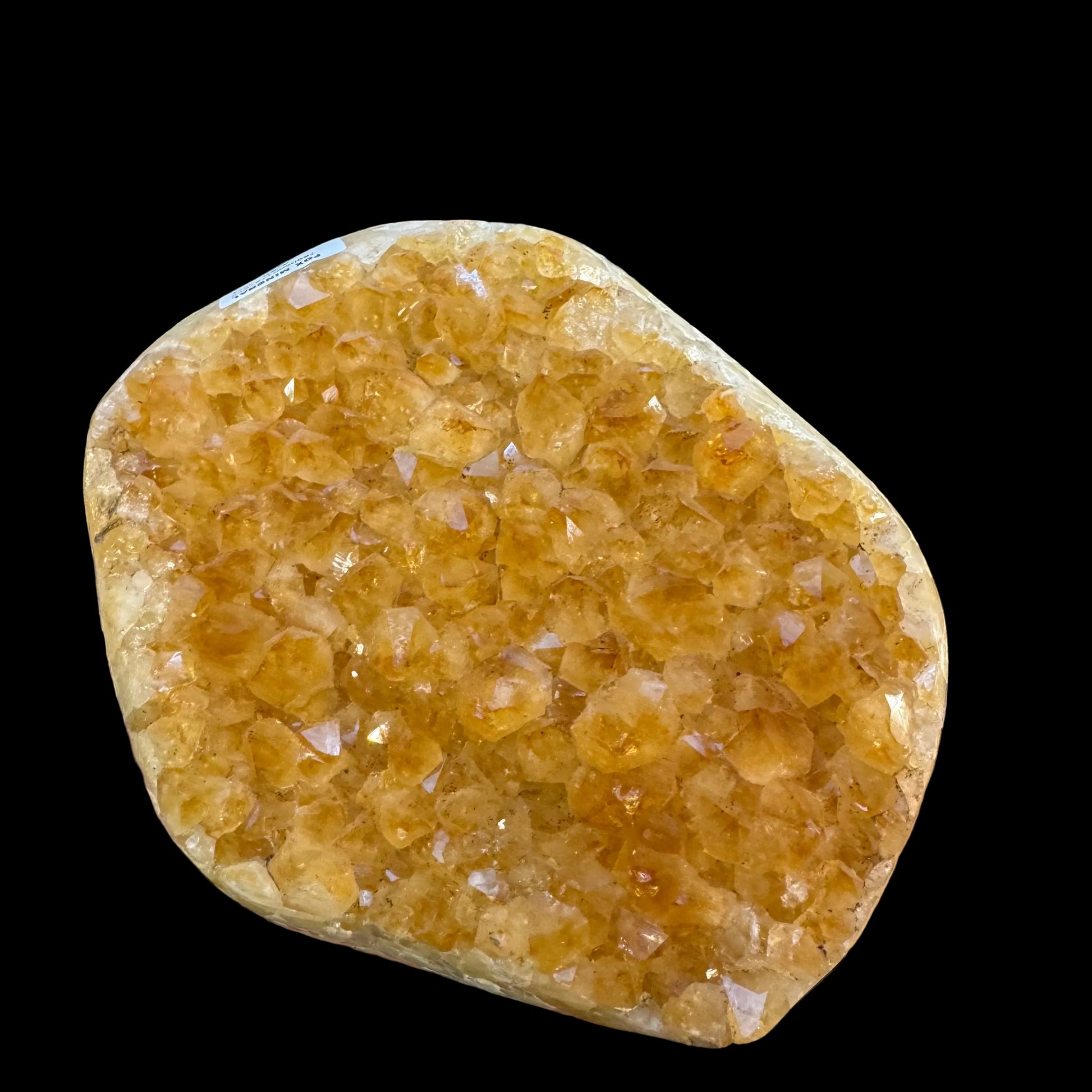 Citrine Druse 21×16×6 cm 4250 g