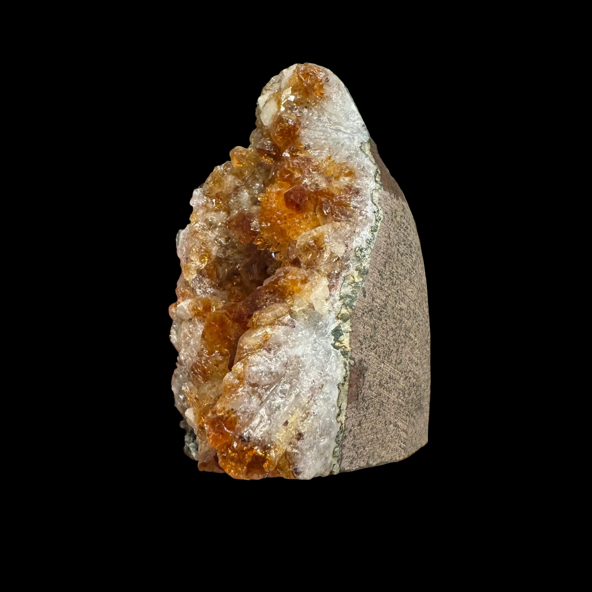 Citrine Druse 10×5×6 cm 410 g