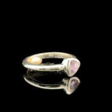 Загрузить изображение в средство просмотра галереи, Amethyst Ring Size 17 Sterling Silver 925
