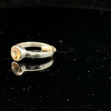 Load image into Gallery viewer, Кольцо Цитрин 16,5 размер, серебро 925
