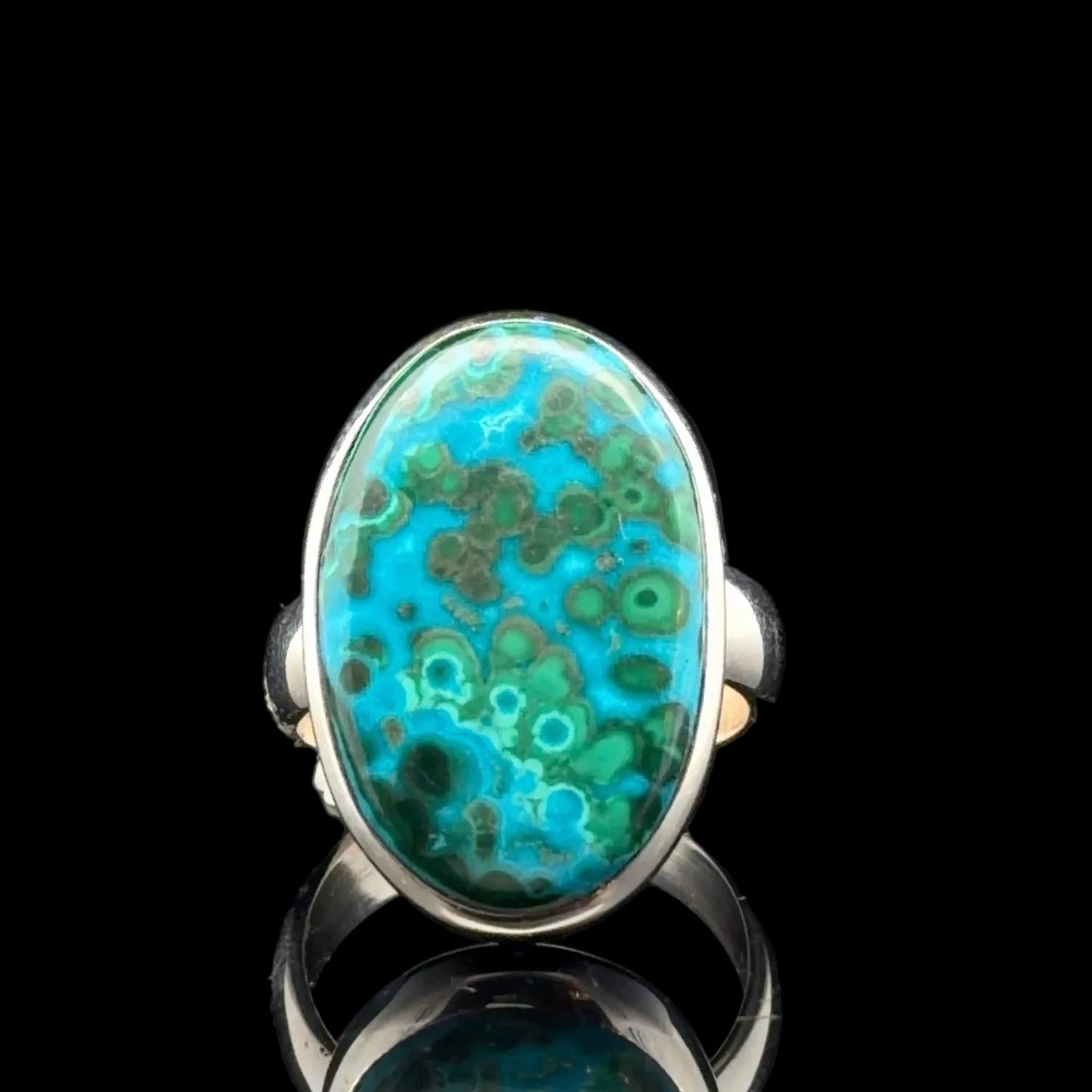 Chrysocolla Ring Size 18,5, 8gr