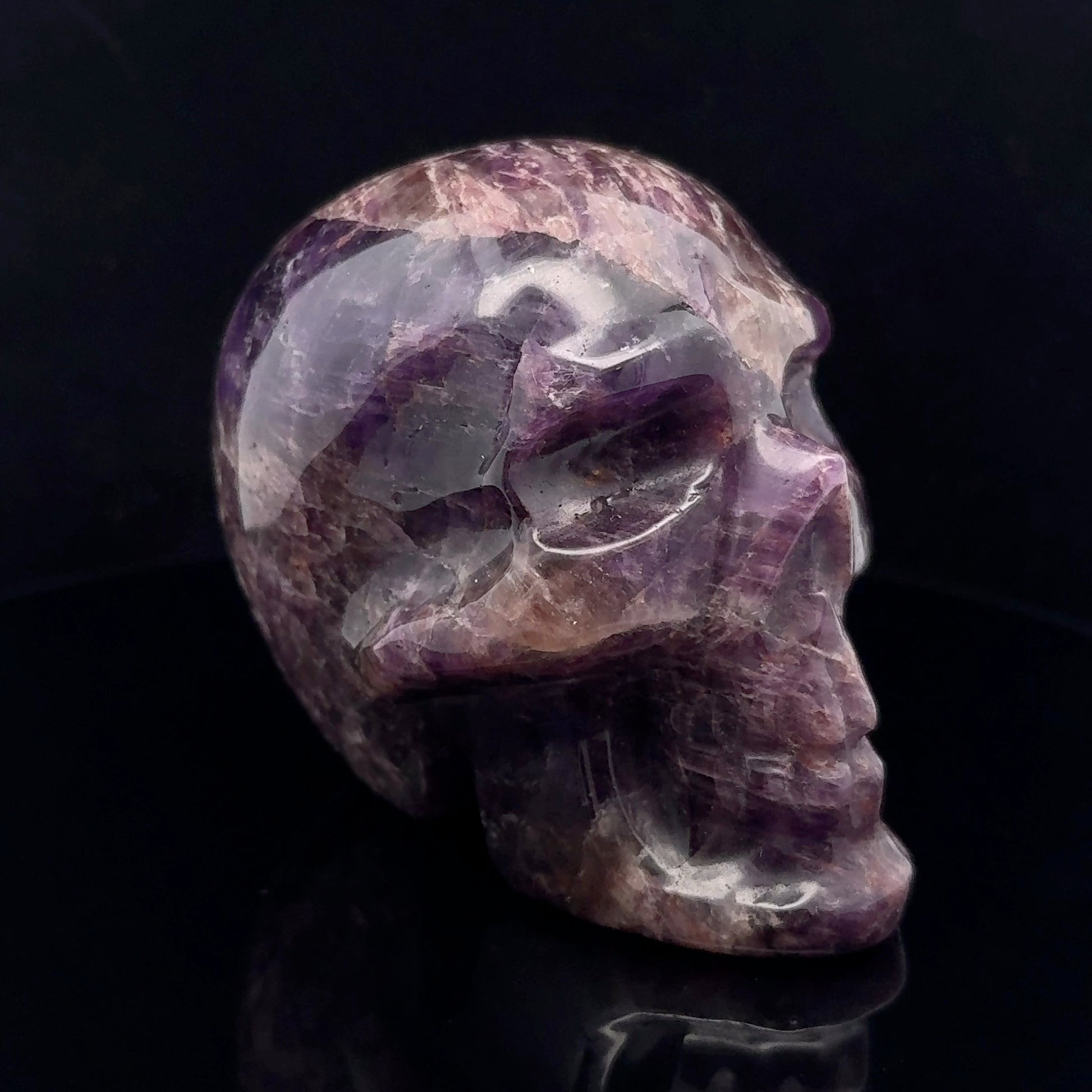 Amethyst Skull Crystal – 7 cm, 379 g